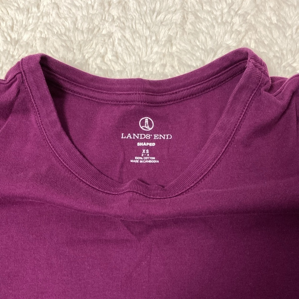 Land's Ended shaped long sleeve tshirt - Picture 2 of 5